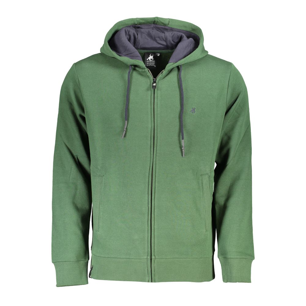 U.S. Grand Verde Cotton Men Hoodie