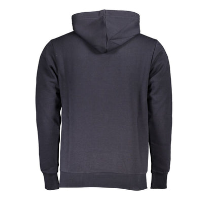 U.S. Grand blauw katoenen hoodie voor heren