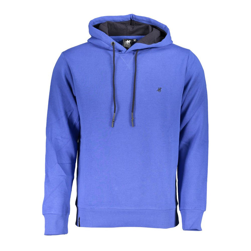 U.S. Grand Blue Cotton Sweatshirt - Stylish & Comfortable Hoodie