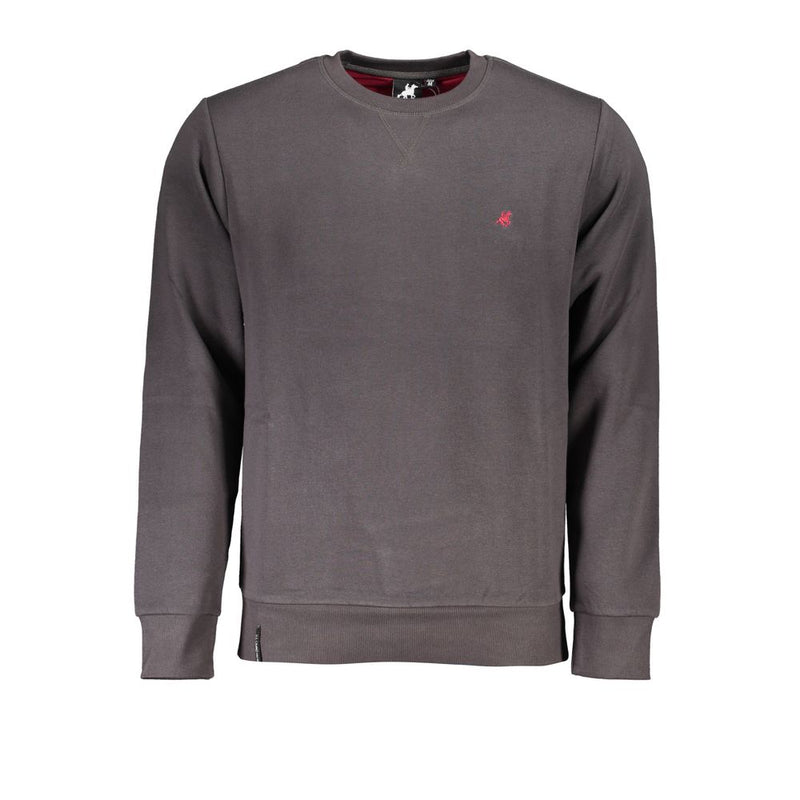 U.S. Grand Gray Cotton Men Sweatshirt