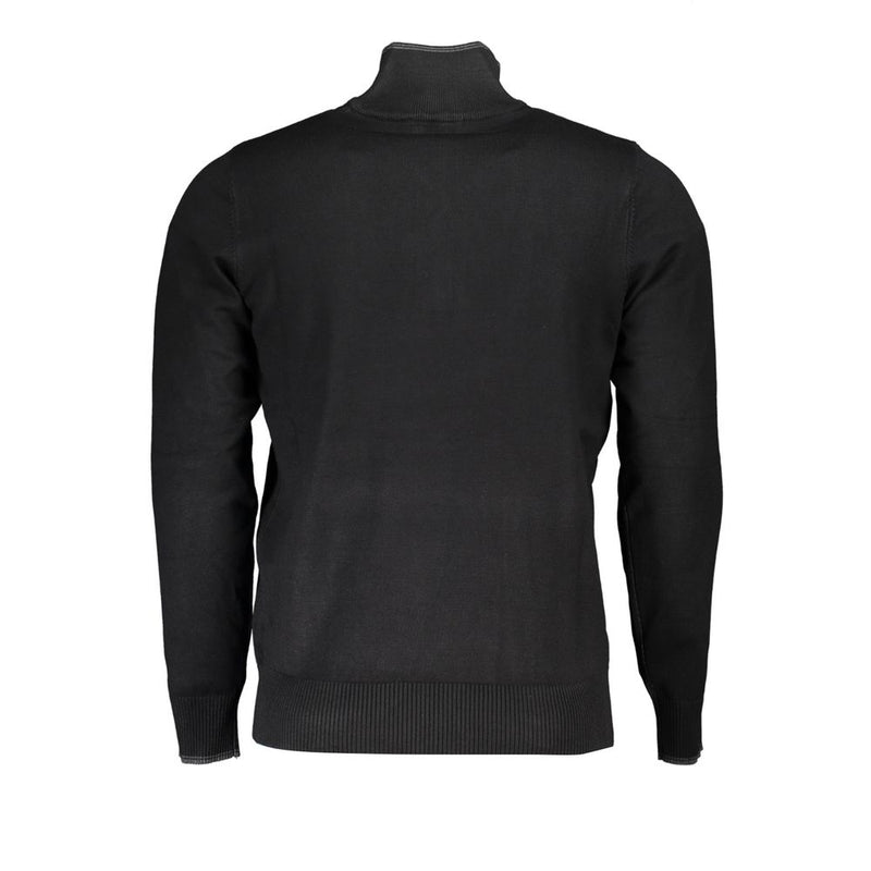 U.S. Grand Black Nylon Sweatshirt for Men