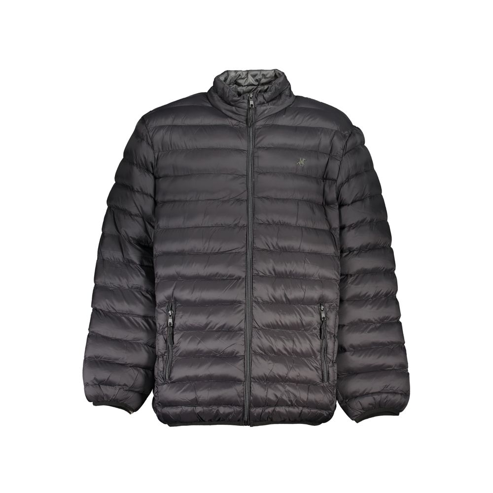 U.S. Grand Nero Polyester Men's Jacket - Stylish & Functional