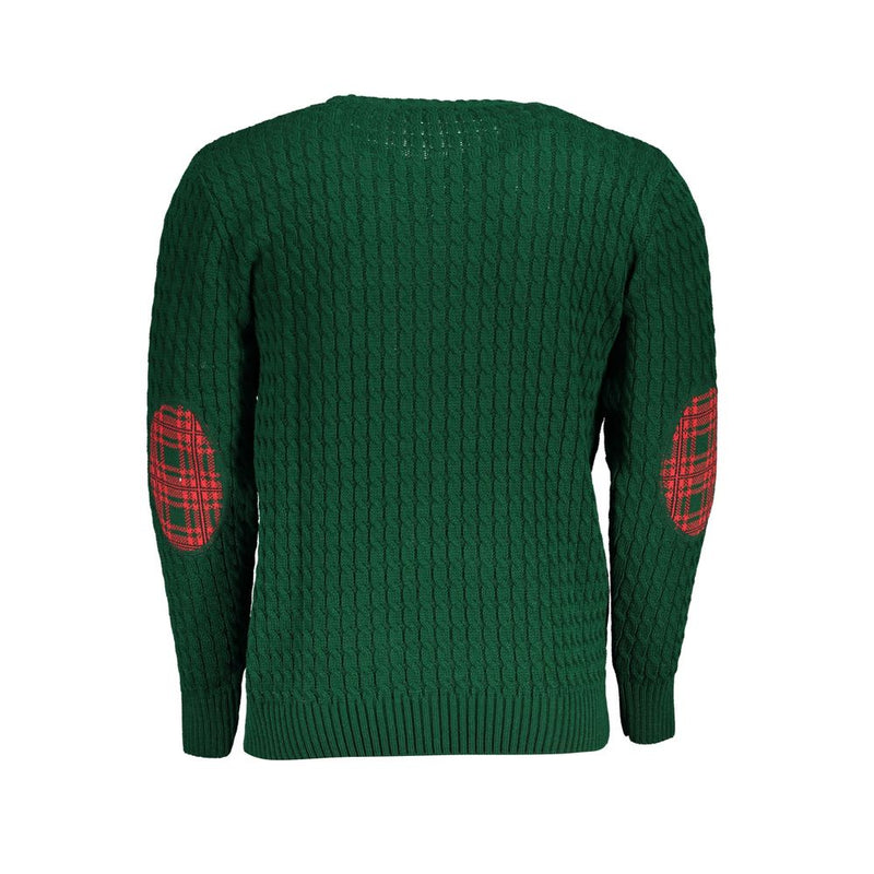 U.S. Grand Verde Acrylic Men Sweater - Bold & Sophisticated