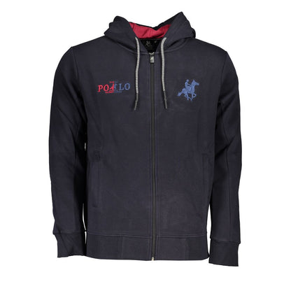U.S. Grand Blue Katoenen Heren Hoodie