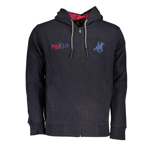 U.S. Grand Blue Katoenen Heren Hoodie