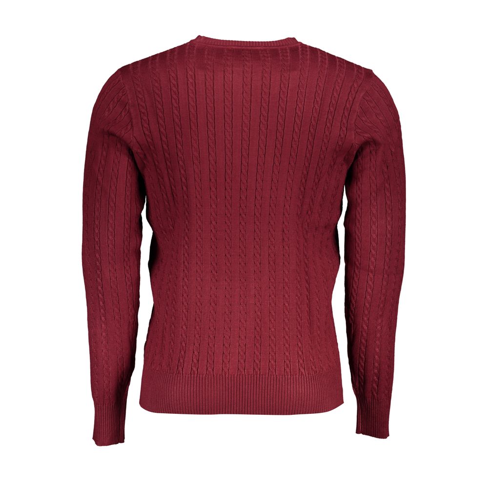 U.S. Grand Red Nylon Sweatshirt - Stylish & Comfortable
