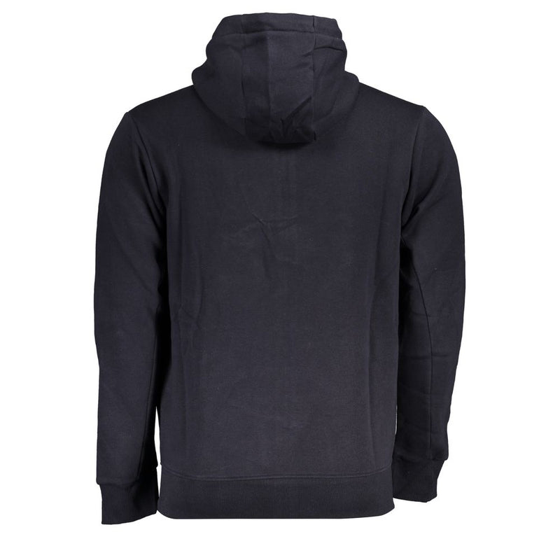 U.S. Grand Blue Cotton Men's Hoodie - Stylish & Comfortable