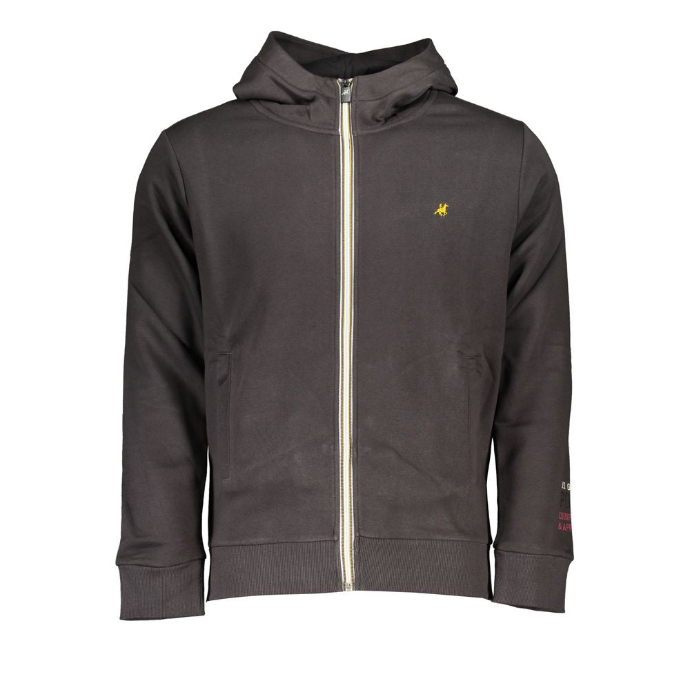 U.S. Grand Grigio Cotton Men Sweatshirt - Urban Style