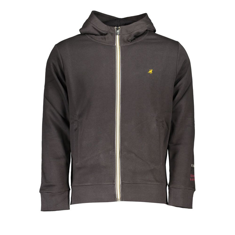 U.S. Grand Grigio Cotton Men Sweatshirt - Urban Style