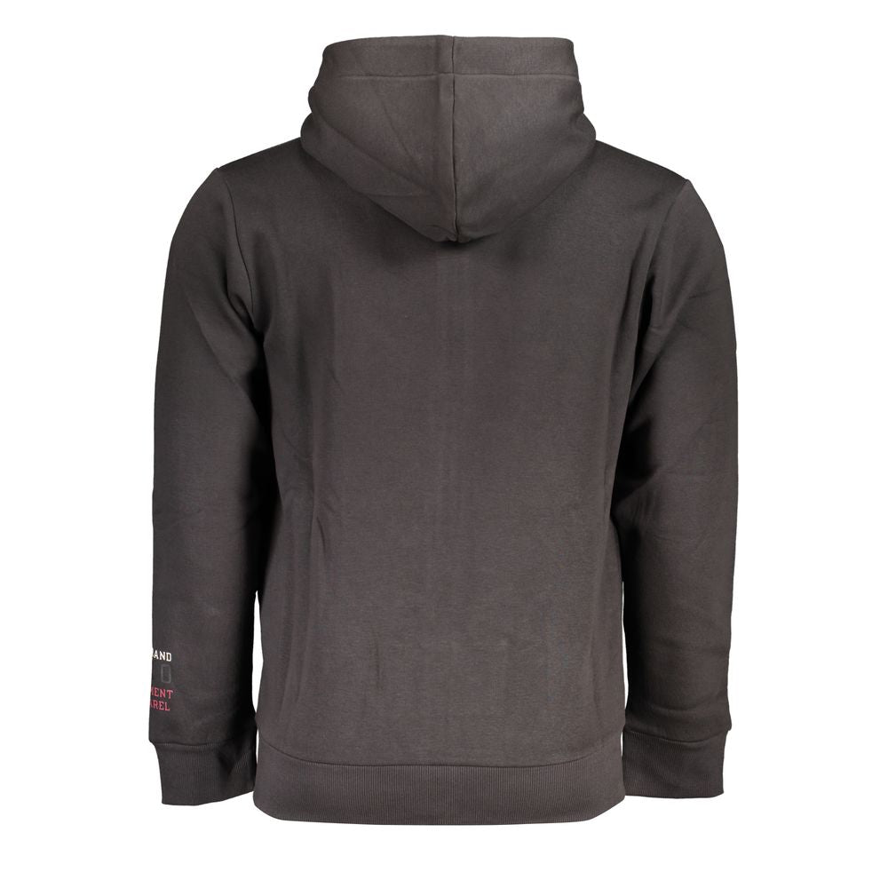 U.S. Grand Grigio Cotton Men Sweatshirt - Urban Style