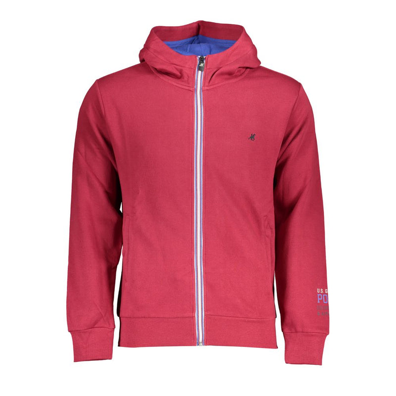U.S. Grand Rosso Cotton Men Sweatshirt