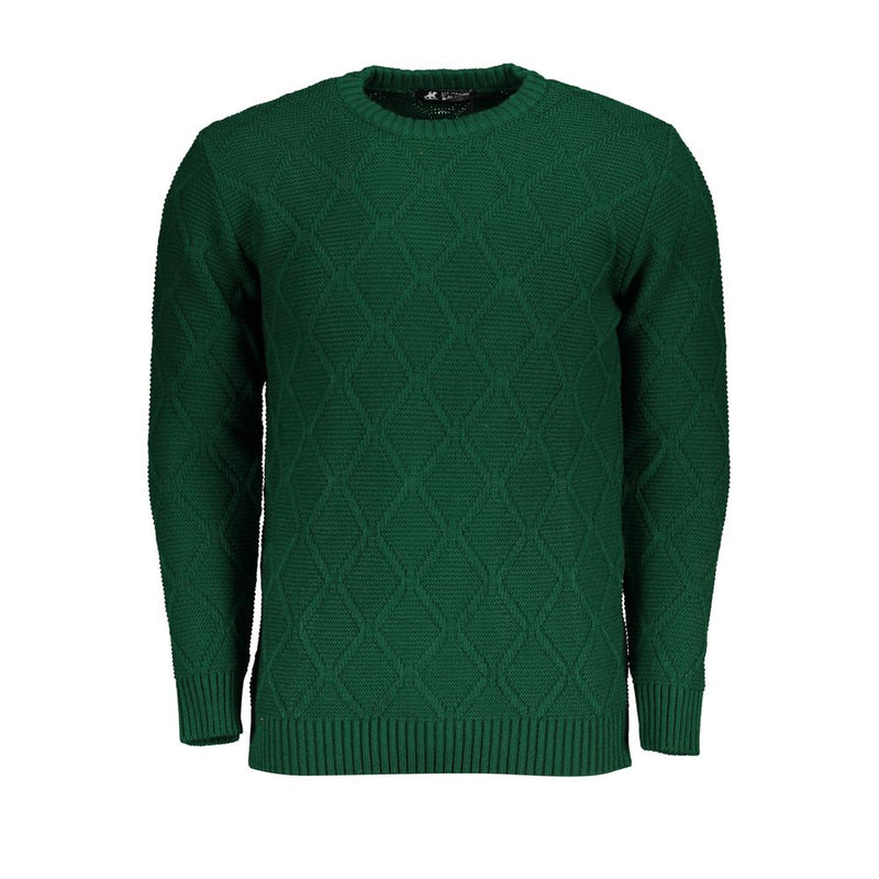 U.S. Grand Verde Acrylic Men's Sweater - Stylish Crew Neck