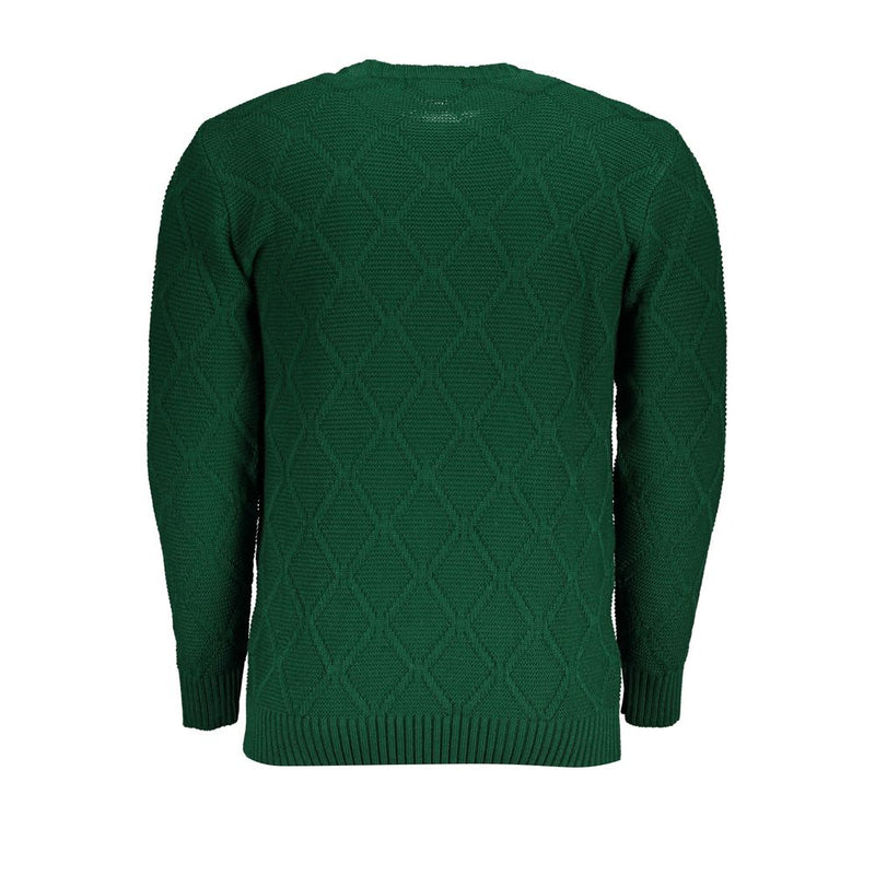 U.S. Grand Verde Acrylic Men's Sweater - Stylish Crew Neck
