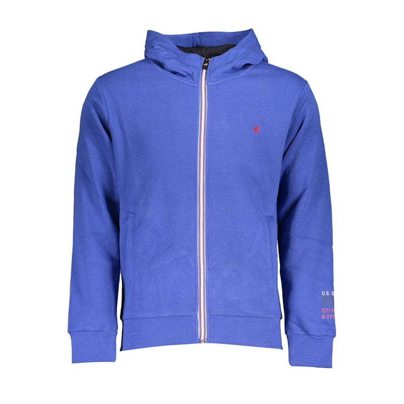 U.S. Grand Blue Cotton Men's Sweatshirt