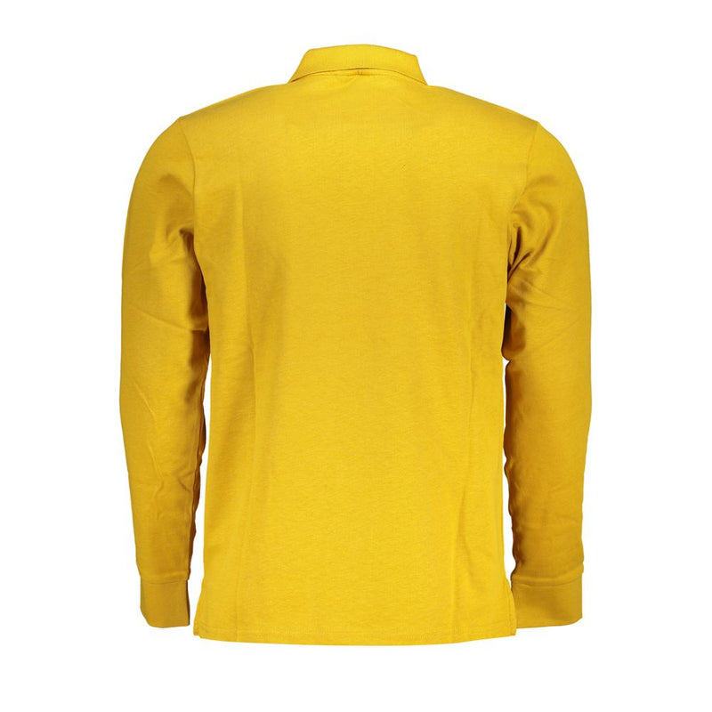 U.S. Grand Geel Katoenen Poloshirt voor Heren