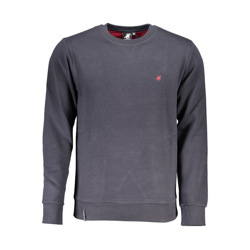 U.S. Grand Blue Cotton Men's Sweatshirt - Oversized Style