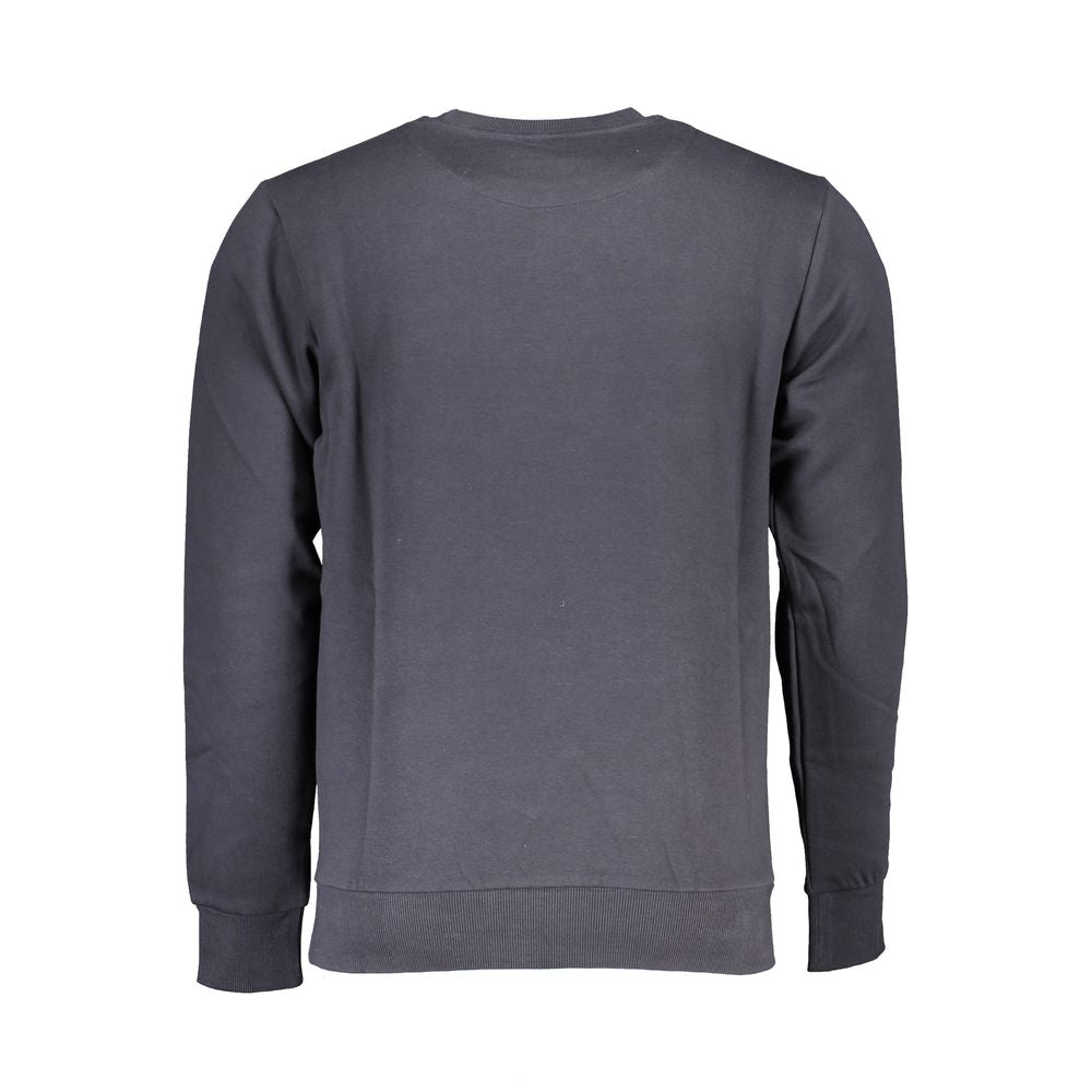 U.S. Grand Blue Cotton Men's Sweatshirt - Oversized Style