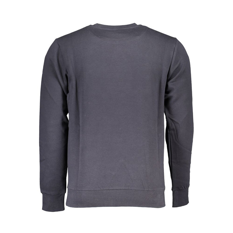 U.S. Grand Blue Cotton Men's Sweatshirt - Oversized Style
