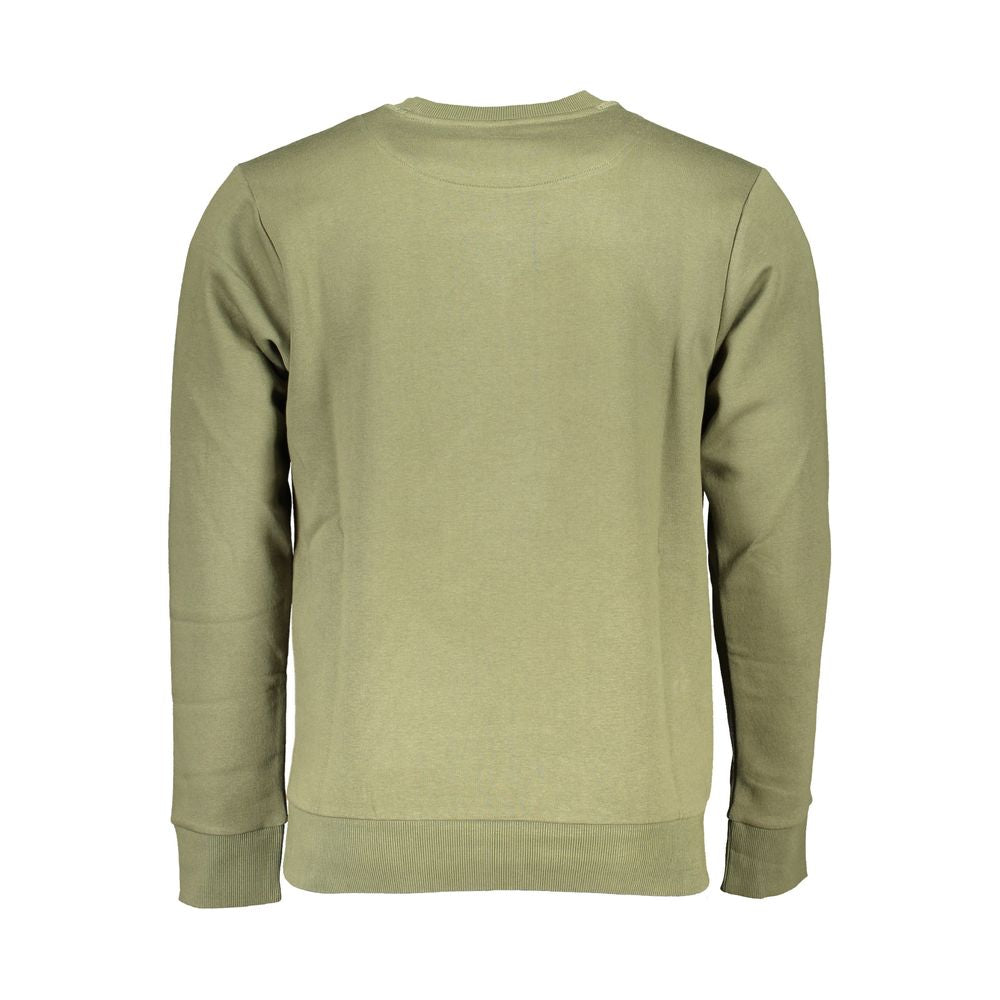 U.S. Grand Blue Cotton Men Sweatshirt - Oversized Style