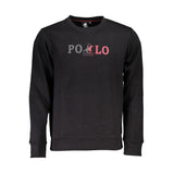 U.S. Grand Black Cotton Men's Sweatshirt - Stylish Comfort