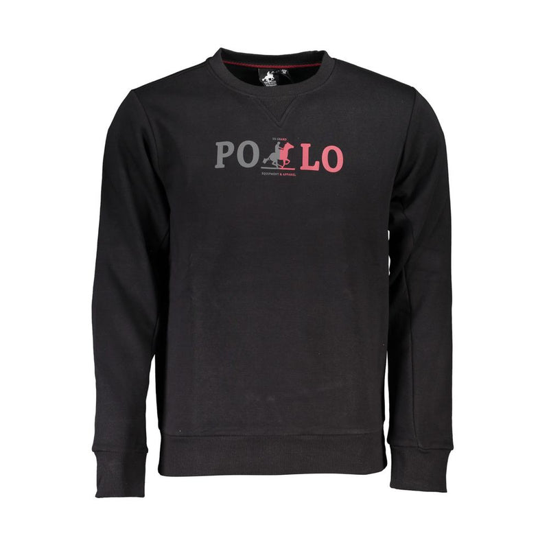 U.S. Grand Zwart Katoenen Sweatshirt voor Heren