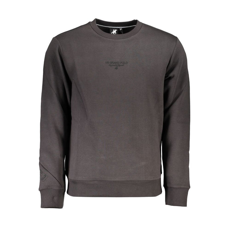 Amerikaans Donkergrijs Katoenen Heren Sweatshirt