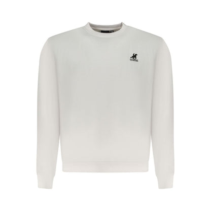 U.S. Grand Wit Katoen Heren Sweatshirt