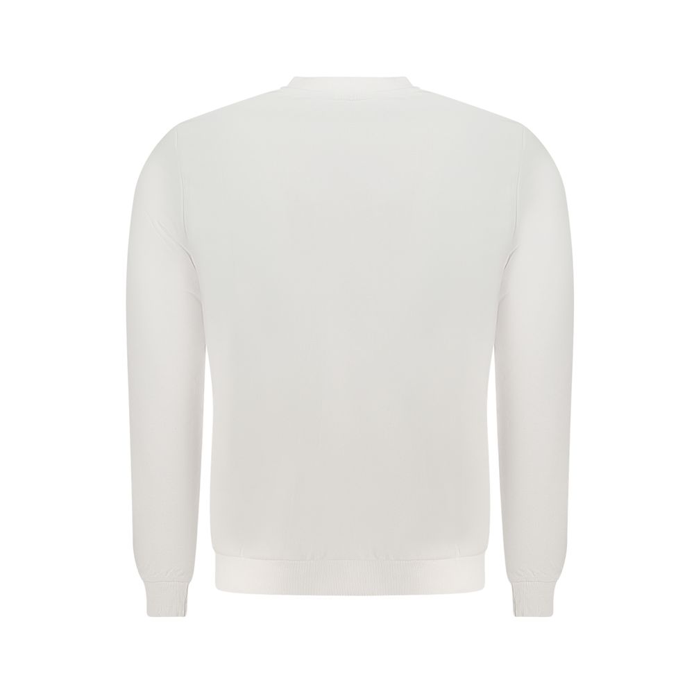 U.S. Grand Sweatshirt pour Hommes en Coton Blanc