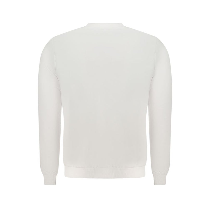 U.S. Grand White Cotton Men Sweatshirt - Stylish Comfort