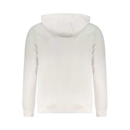 Sweat à capuche en coton blanc pour homme U.S. Grand