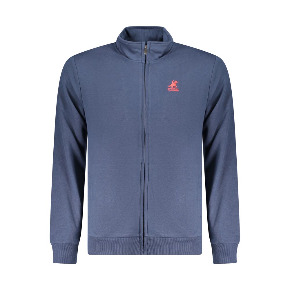 U.S. Grand Blue Cotton Men's Sweatshirt - Stylish Comfort
