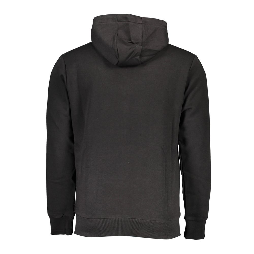 U.S. Grand Black Cotton Men's Hoodie - Stylish Comfort