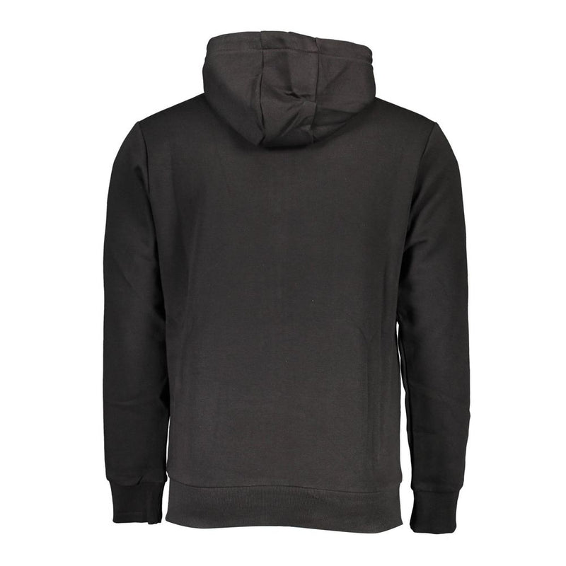 U.S. Grand Black Cotton Men's Hoodie - Stylish and Comfortable