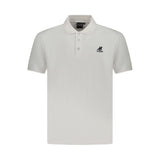 U.S. Grand White Cotton Men Polo Shirt