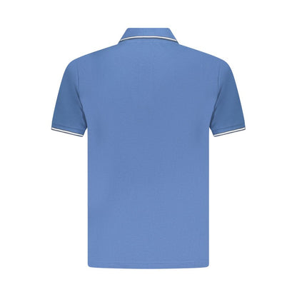 Polo Bleu Coton Homme U.S. Grand