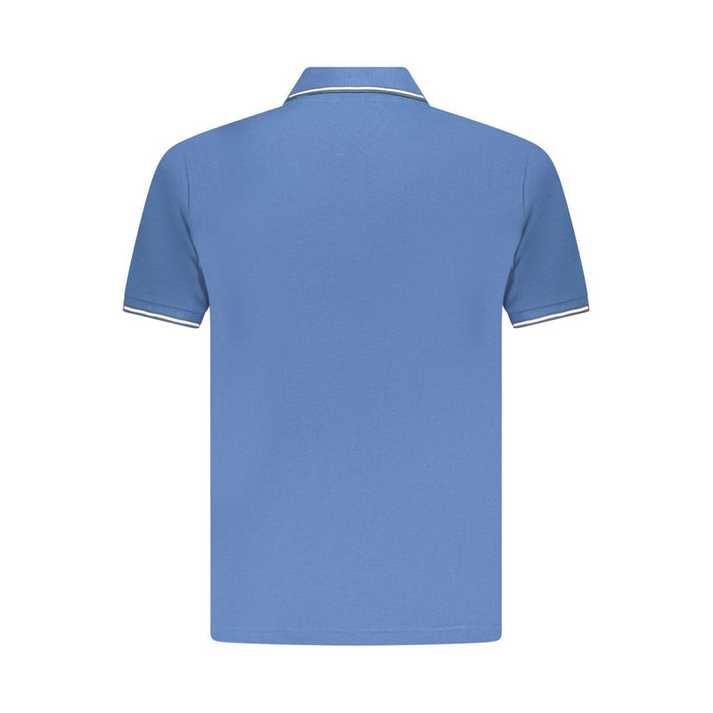 U.S. Grand Blauwe Katoenen Polo voor Heren