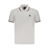 U.S. Grand White Cotton Men Polo Shirt