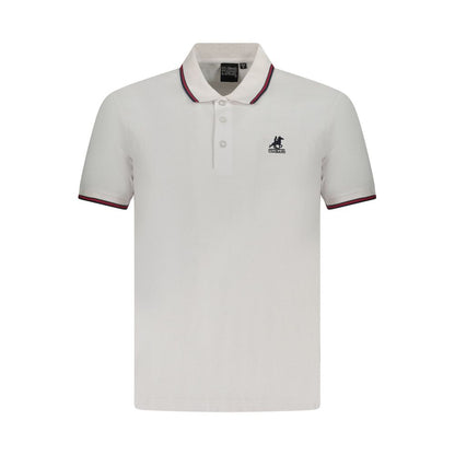 Amerikaans Grand Wit Katoen Heren Poloshirt
