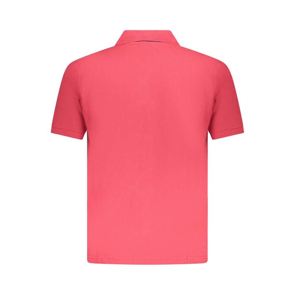 U.S. Grand Red Cotton Men Polo Shirt - Stylish & Comfortable