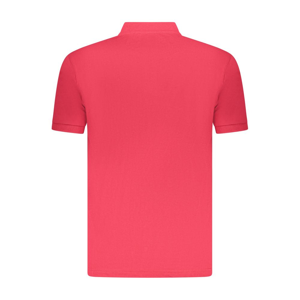 U.S. Grand Red Cotton Men Polo Shirt - Stylish & Comfortable