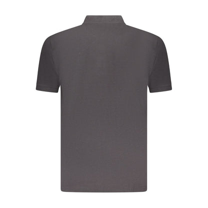 Polo pour homme U.S. Grand en coton noir