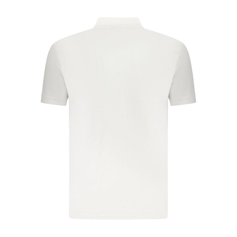 U.S. Grand White Cotton Men's Polo Shirt - Casual Elegance