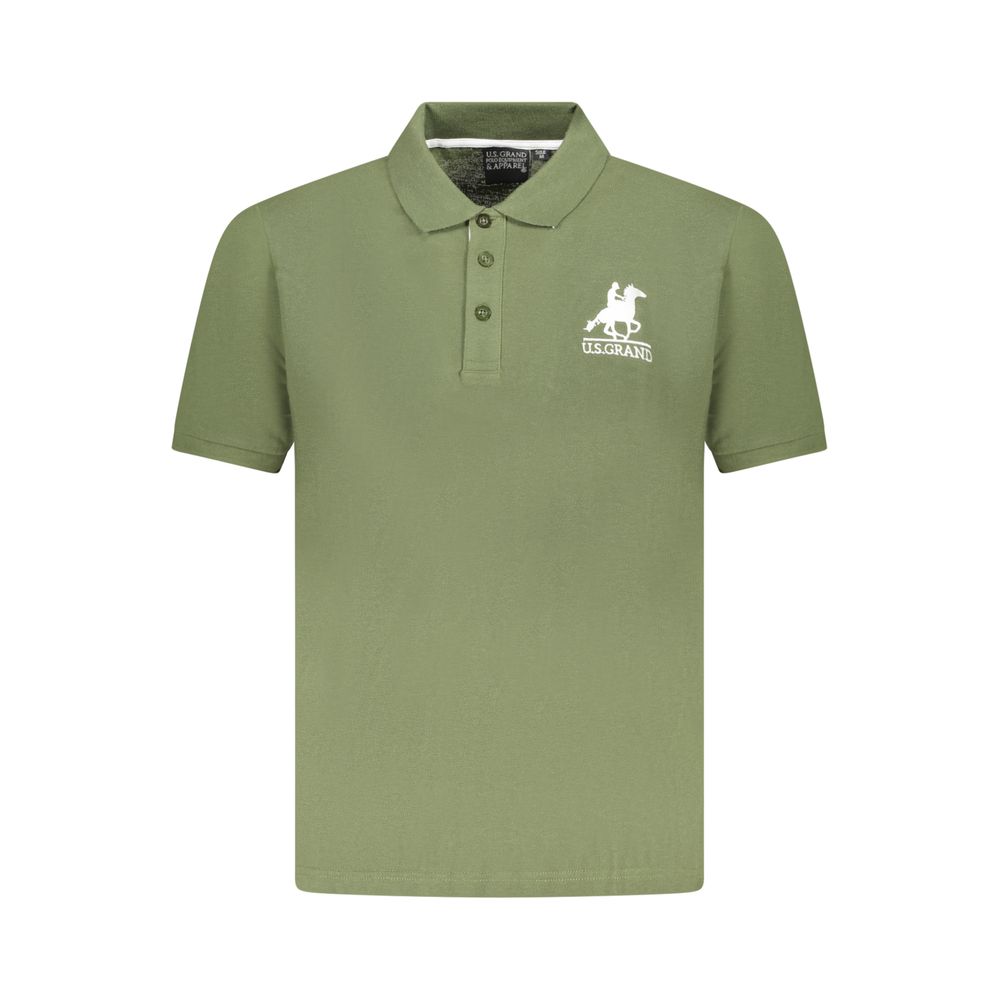 U.S. Grand Polo Shirt en Coton Vert pour Hommes