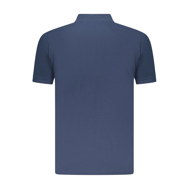 U.S. Grand Blauw Katoenen Herenpolo