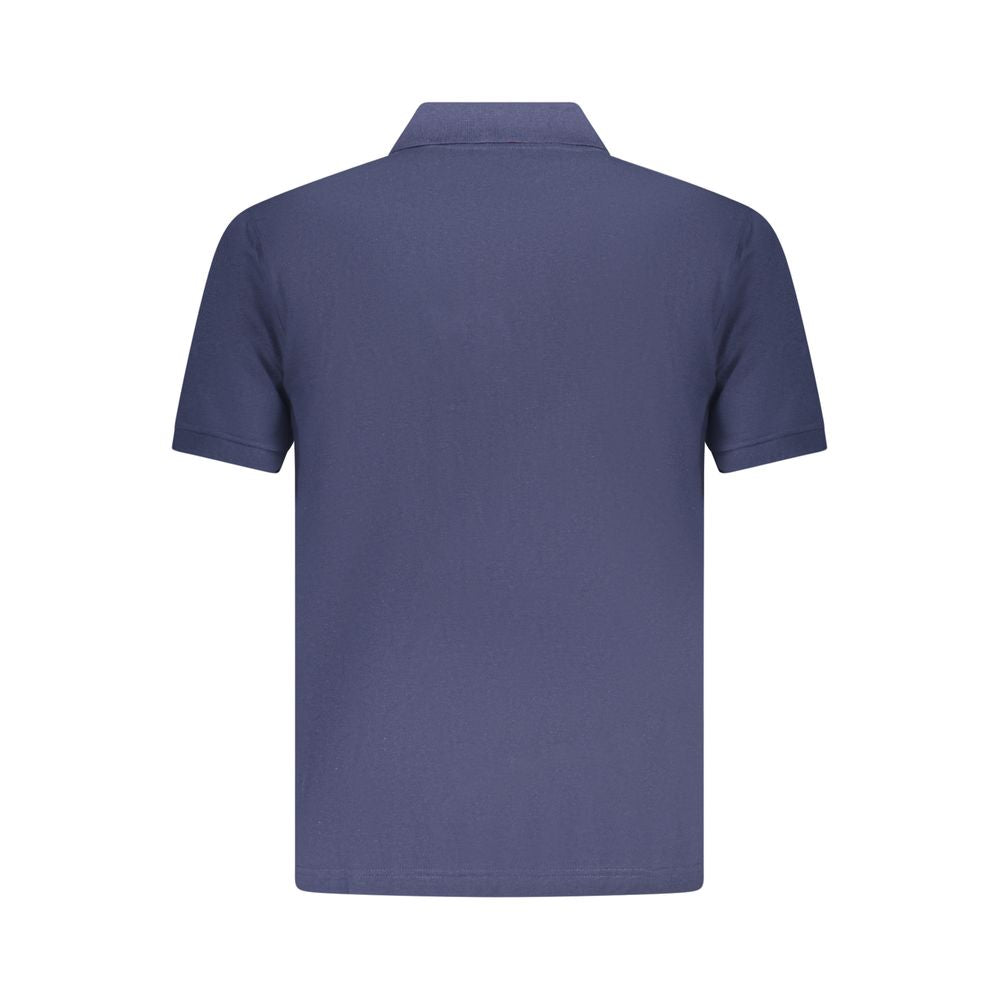 U.S. Grand Blu Cotton Men Polo - Casual Sophistication