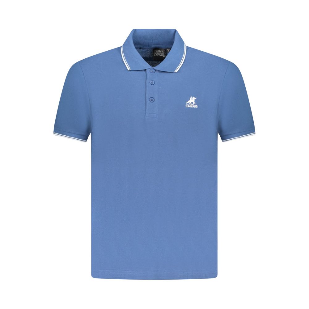 Polo homme U.S. Grand Blue en coton