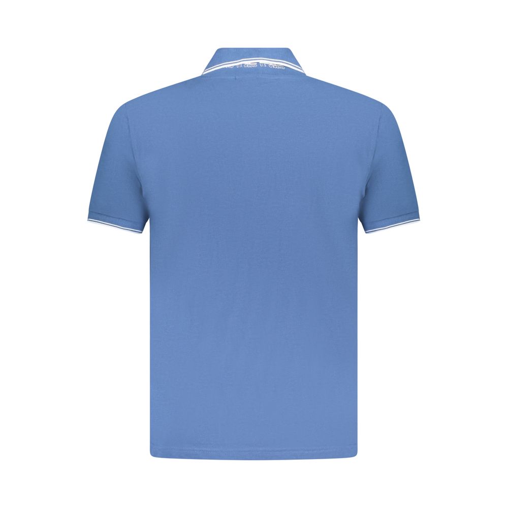 Polo homme U.S. Grand Blue en coton