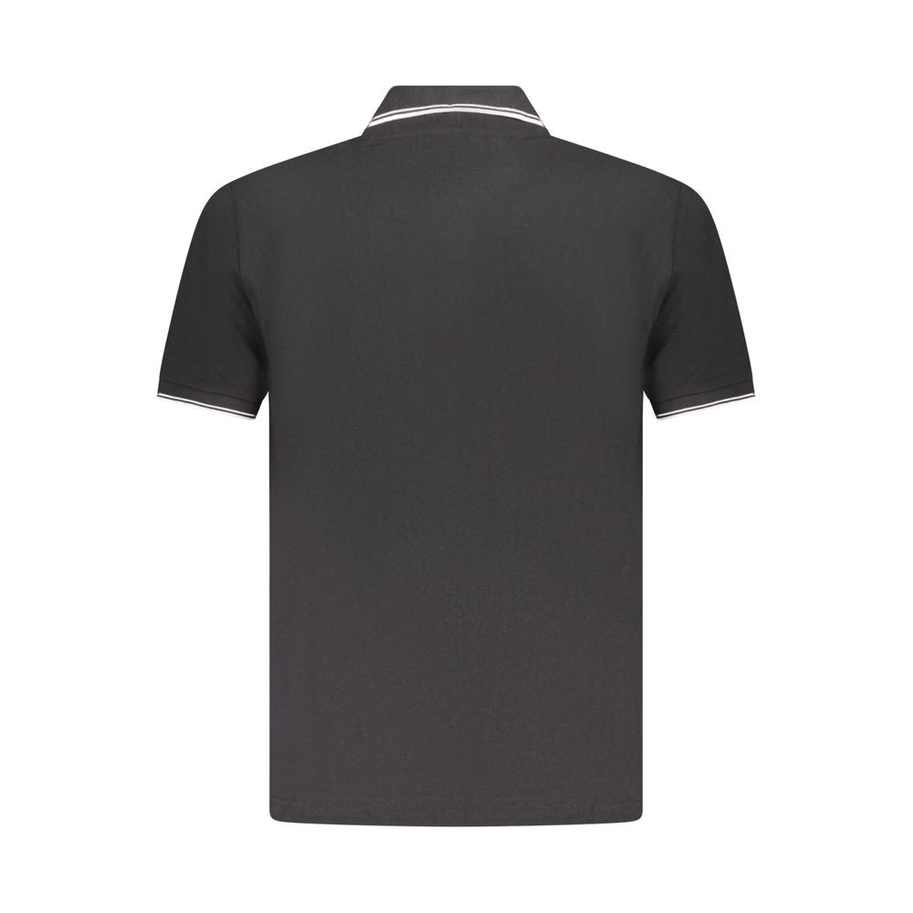 U.S. Grand Zwart Katoenen Poloshirt voor Heren