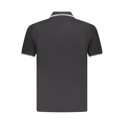 U.S. Grand Zwart Katoenen Poloshirt voor Heren