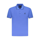 U.S. Grand Blue Cotton Mens Polo Shirt